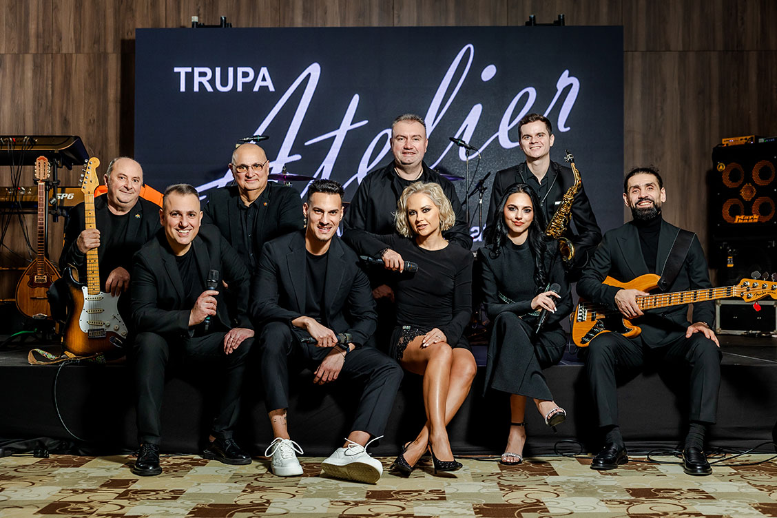 Imagine principală: Trupa Atelier - muzică live perfectă pentru nunta ta de vis în 2026-2027